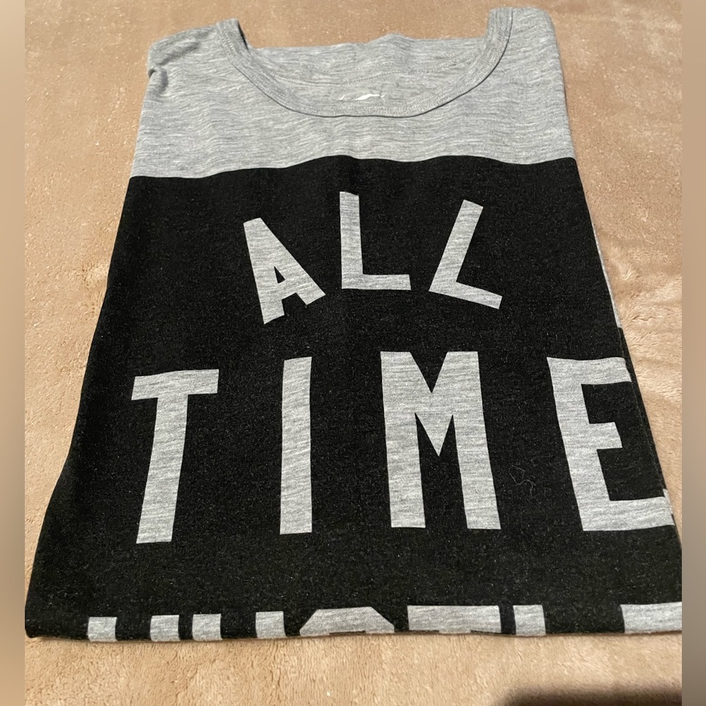 Nike Gray 'All Time Hustle' Men's Tee